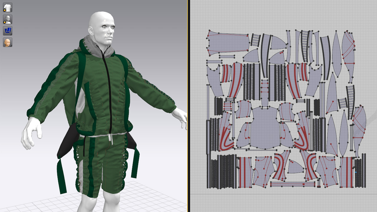 MERIDIAN Christopher Ræburn Marvelous Designer screen shot 1